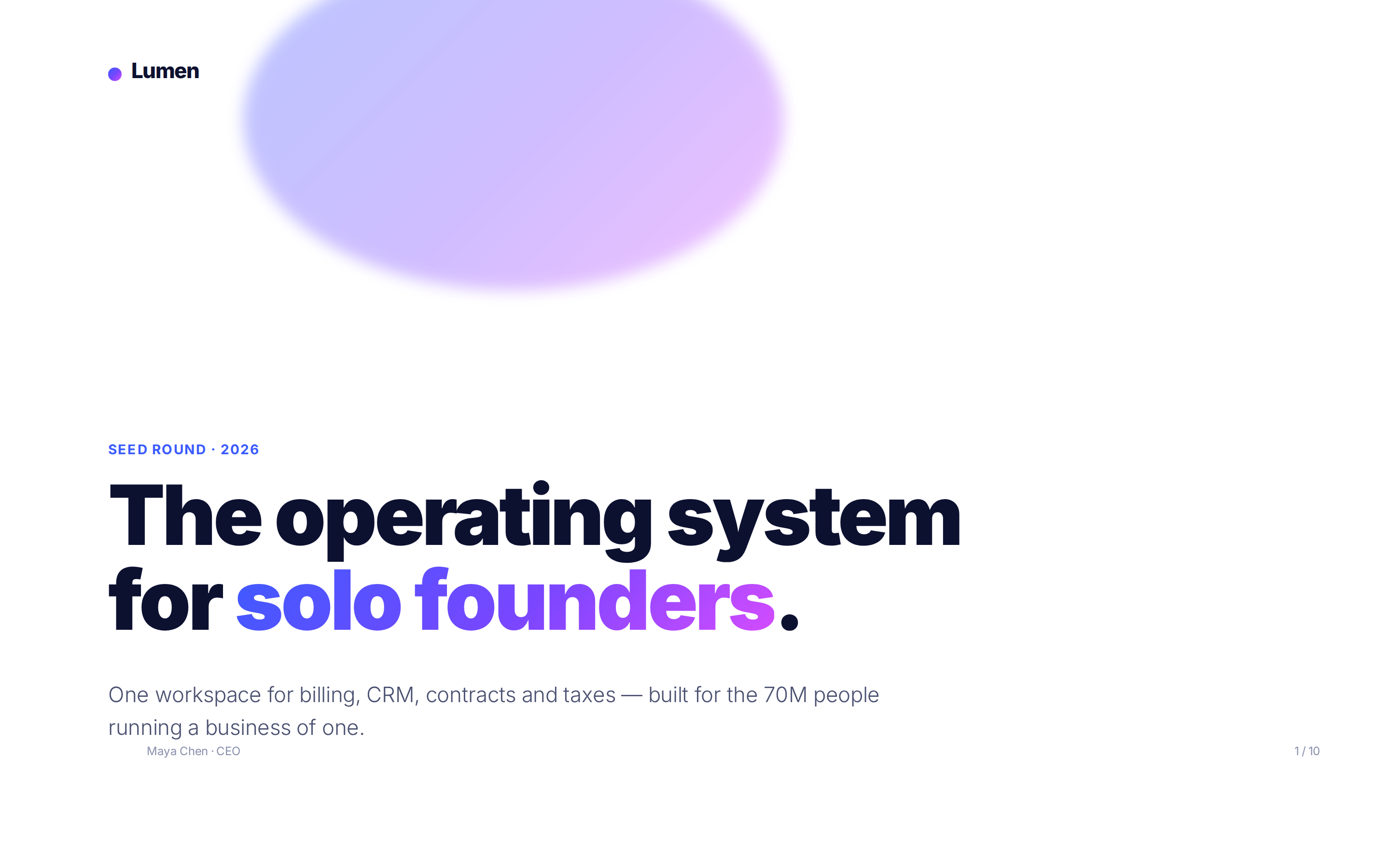 Html Ppt Pitch Deck preview