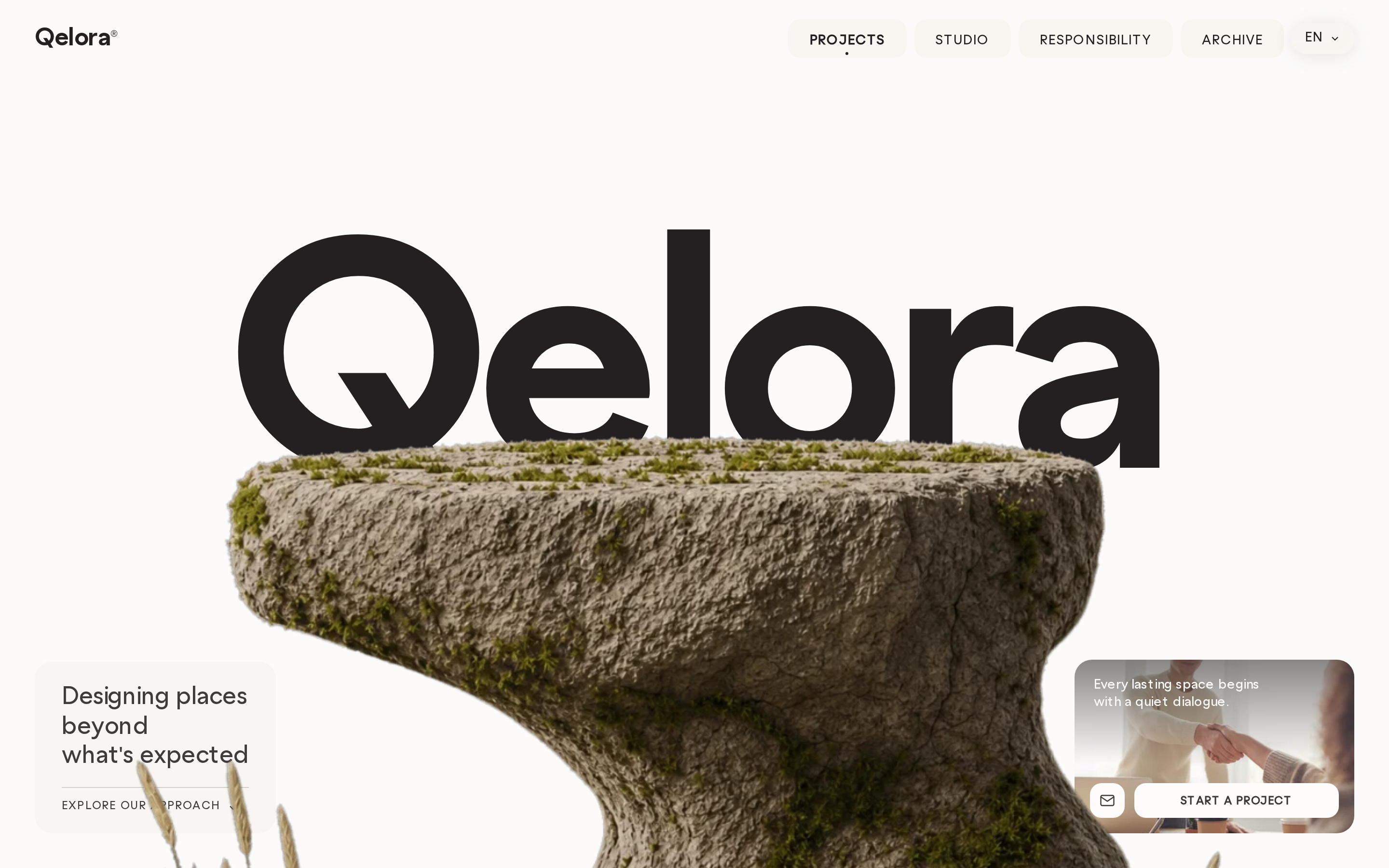 Layered Depth — Qelora Architecture Studio preview