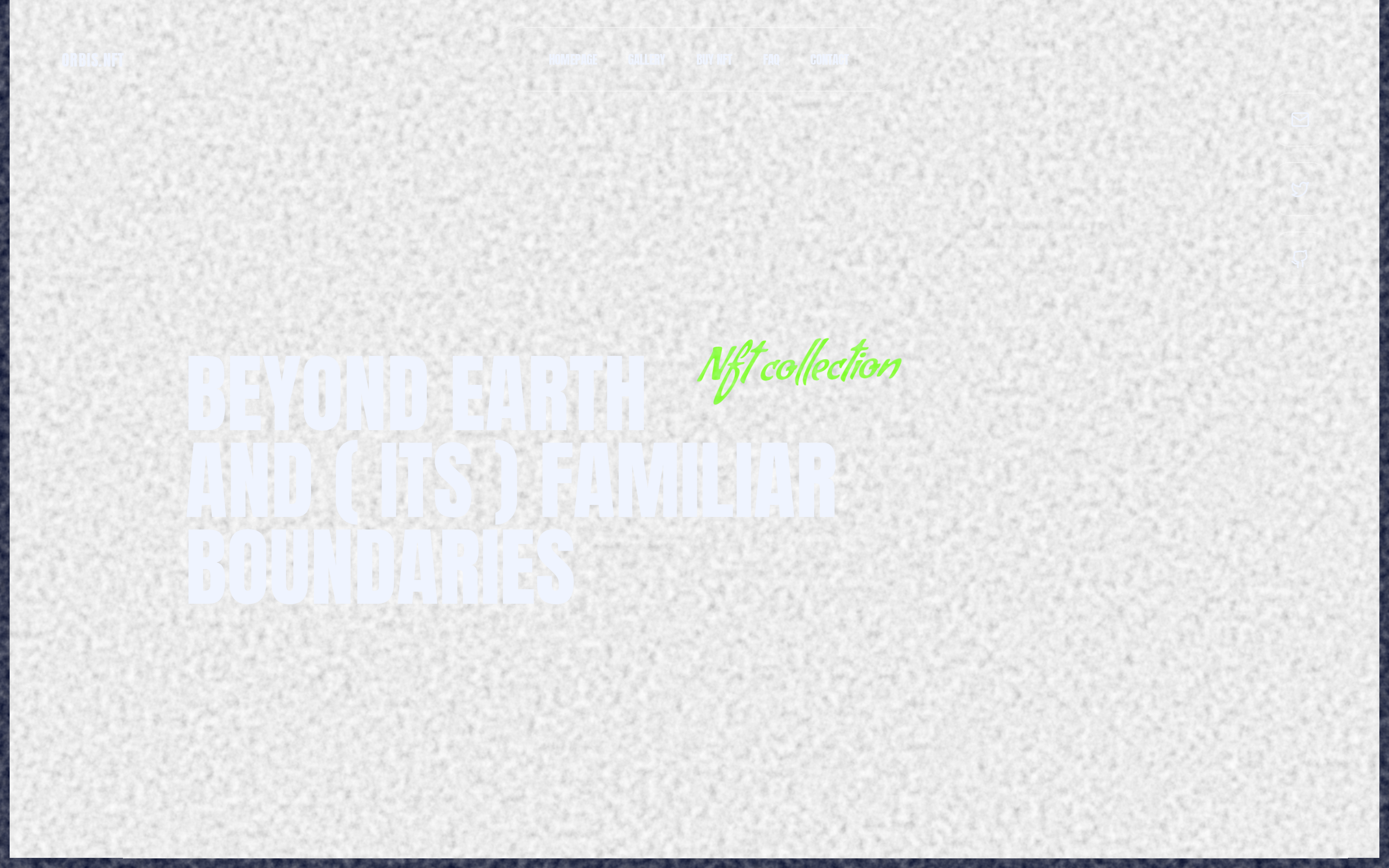 Orbis NFT — Dark Space Landing preview